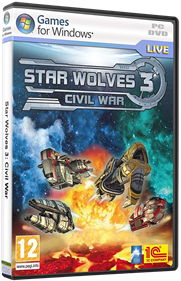 Star Wolves 3: Civil War - Box - 3D Image