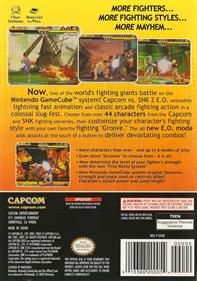 Capcom vs. SNK 2: EO - Box - Back Image