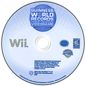 Guinness World Records: The Videogame - Disc Image