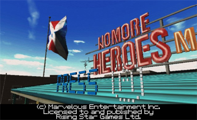 No More Heroes - Screenshot - Game Title Image