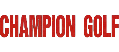 Champion Golf - Clear Logo Image
