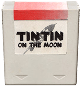 Tintin on the Moon - Cart - 3D Image