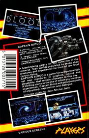 Captain Blood - Box - Back Image