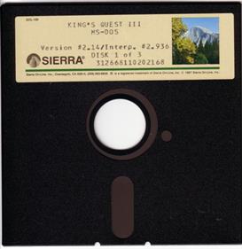 King's Quest III: To Heir is Human - Disc Image