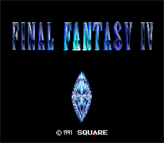 Final Fantasy II - Screenshot - Game Title Image