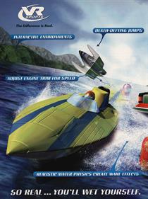 VR Sports: Powerboat Racing - Advertisement Flyer - Front Image