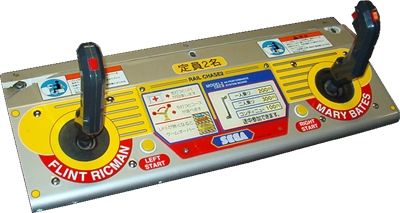 Rail Chase - Arcade - Control Panel Image