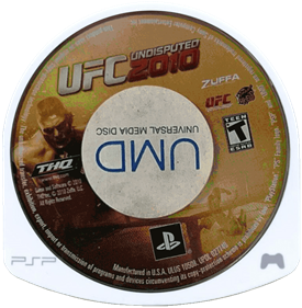 UFC Undisputed 2010 - Disc Image