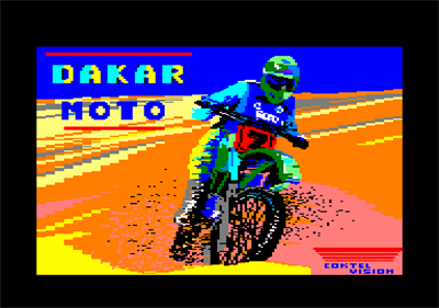 Dakar Moto - Screenshot - Game Title Image