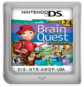 Brain Quest Grades 3 & 4 - Fanart - Cart - Front Image