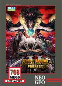 Samurai Shodown V Perfect - Box - Front - Reconstructed Image