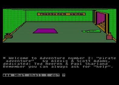 Scott Adams' Graphic Adventure #2: Pirate Adventure - Screenshot - Gameplay Image