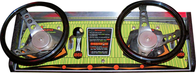 Wheels II - Arcade - Control Panel Image