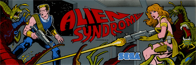 Alien Syndrome - Arcade - Marquee Image