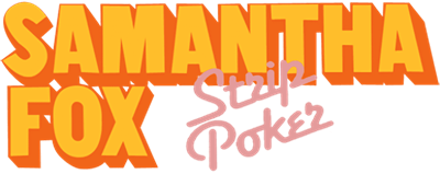 Samantha Fox Strip Poker - Clear Logo Image