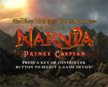 The Chronicles of Narnia: Prince Caspian - Screenshot - Game Title Image