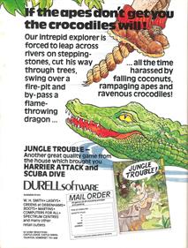 Jungle Trouble - Advertisement Flyer - Front Image