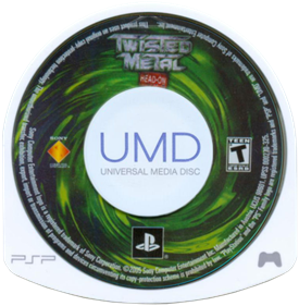 Twisted Metal: Head-On - Disc Image