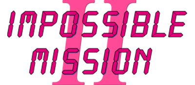 Impossible Mission II - Clear Logo Image