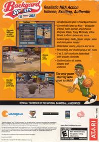 Backyard Sports: Basketball 2007 - Box - Back Image