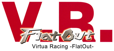 Sega Ages 2500 Series Vol. 8: Virtua Racing FlatOut - Clear Logo Image