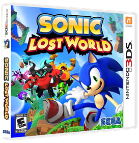 Sonic Lost World - Box - 3D Image