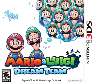 Mario & Luigi: Dream Team - Box - Front Image
