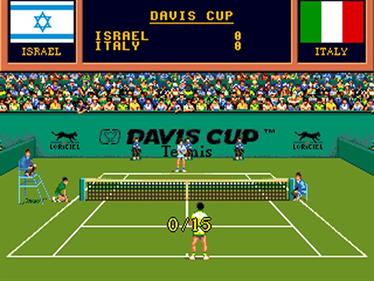 The Davis Cup Tennis - Screenshot - Gameplay Image