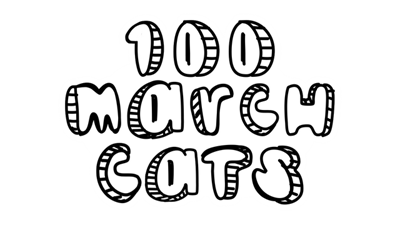 100 march cats - Clear Logo Image