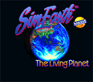 SimEarth: The Living Planet - Screenshot - Game Title Image