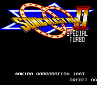 Sonic Blast Man 2: Special Turbo - Screenshot - Game Title Image