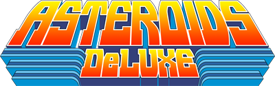 Asteroids & Deluxe - Clear Logo Image