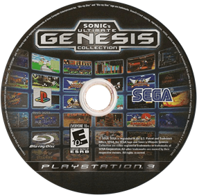 Sonic's Ultimate Genesis Collection - Disc Image