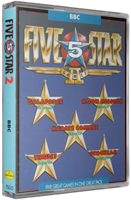 Five Star Games II - Box - 3D Image
