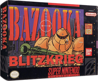 Bazooka Blitzkrieg - Box - 3D Image