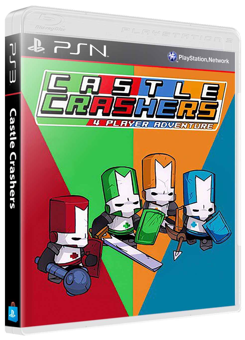 castle crashers ps3 damaged