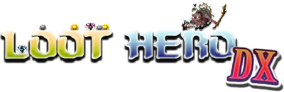 Loot Hero DX - Clear Logo Image