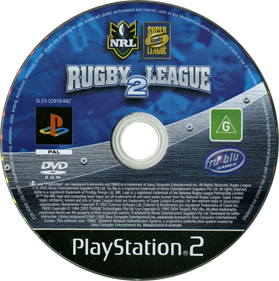 Rugby League 2 - Disc Image