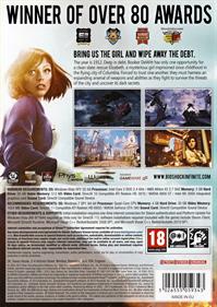 BioShock Infinite - Box - Back Image