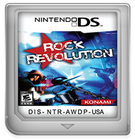 Rock Revolution - Fanart - Cart - Front