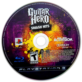 Guitar Hero: Smash Hits - Disc Image