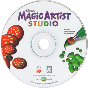 Disney's Magic Artist Studio - Disc Image