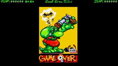 The Cool Croc Twins - Screenshot - Game Over Image