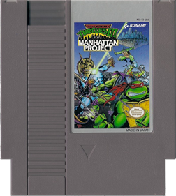 Teenage Mutant Ninja Turtles III: The Manhattan Project - Cart - Front Image