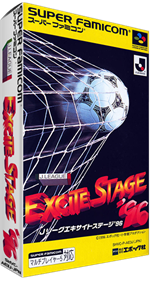 J.League Excite Stage '96 - Box - 3D Image