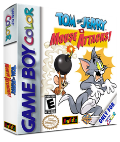 Tom and Jerry in Mouse Attacks - Box - 3D Image