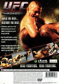 UFC: Throwdown - Box - Back Image