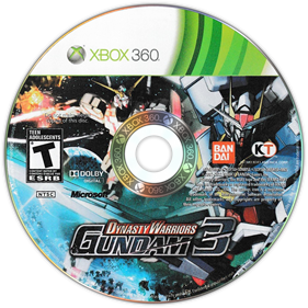 Dynasty Warriors: Gundam 3 - Disc Image