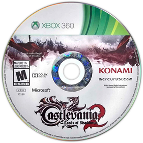 Castlevania: Lords of Shadow 2 - Disc Image