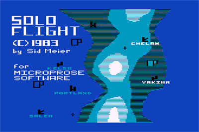 Solo Flight - Screenshot - Game Title Image